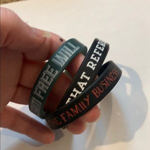 Supernatural rubber bracelets (Family business)
